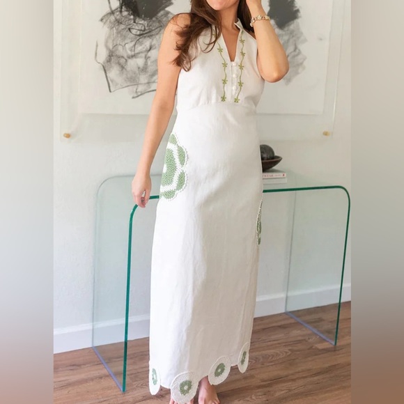 Anna Cate Collections Martha Maxi Dress in Peach Sunset